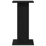 vidaXL Repro stojany 2 ks Čierny dub 30x30x60 cm Drevovláknina – Obrázok 6