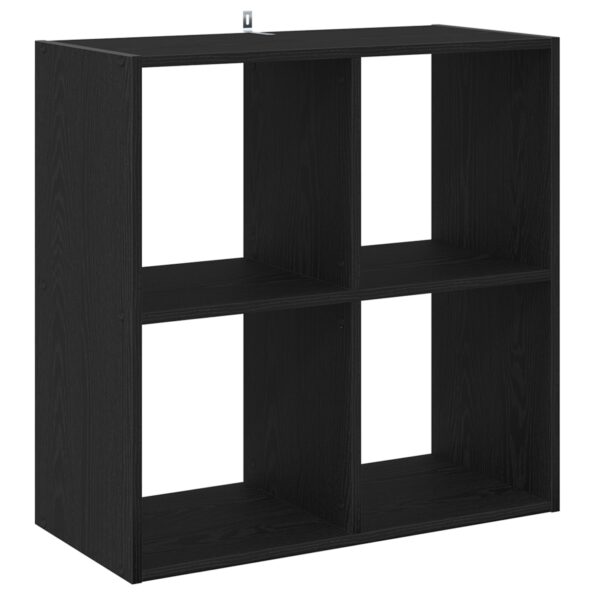 868060_2.jpg vidaXL Knižnica Čierny Dub 68,5x32x68,5 cm Kompozitné drevo – Obrázok 2