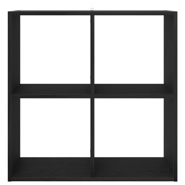868060_6.jpg vidaXL Knižnica Čierny Dub 68,5x32x68,5 cm Kompozitné drevo – Obrázok 6