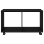 vidaXL Koncový stôl Čierny dub 72 x 33 x 42,5 cm Kompozitné drevo – Obrázok 4