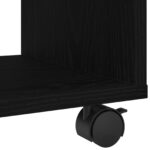 vidaXL Koncový stôl Čierny dub 72 x 33 x 42,5 cm Kompozitné drevo – Obrázok 7