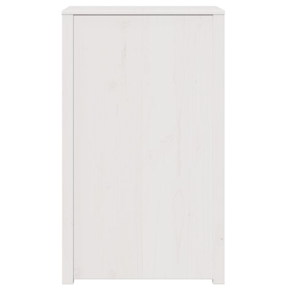 vidaXL Kuchynská skrinka Biela 55x55x92 cm Masívne drevo Borovica – Obrázok 6