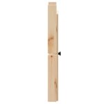 vidaXL Dvere do vonkajšej kuchyne 2 ks 50x9x82 cm Solid Wood Pine – Obrázok 7