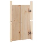vidaXL Dvere do vonkajšej kuchyne 2 ks 50x9x82 cm Solid Wood Pine – Obrázok 8