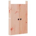 vidaXL Dvere na vonkajšiu kuchyňu 2 ks 50x9x82 cm Masívne drevo duglasky – Obrázok 5