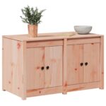 vidaXL Záhradná kuchynská skriňa 106x55x64 cm z masívneho dreva – Obrázok 3