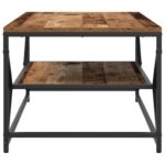 vidaXL Konferenčný stolík Staré drevo 90 x 50 x 40 cm – Obrázok 6