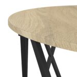 vidaXL Konferenčný stolík Sonoma dub 80 x 80 x 42 cm – Obrázok 8