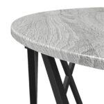 vidaXL Konferenčný stolík Sivý Sonoma 80 x 80 x 42 cm – Obrázok 8