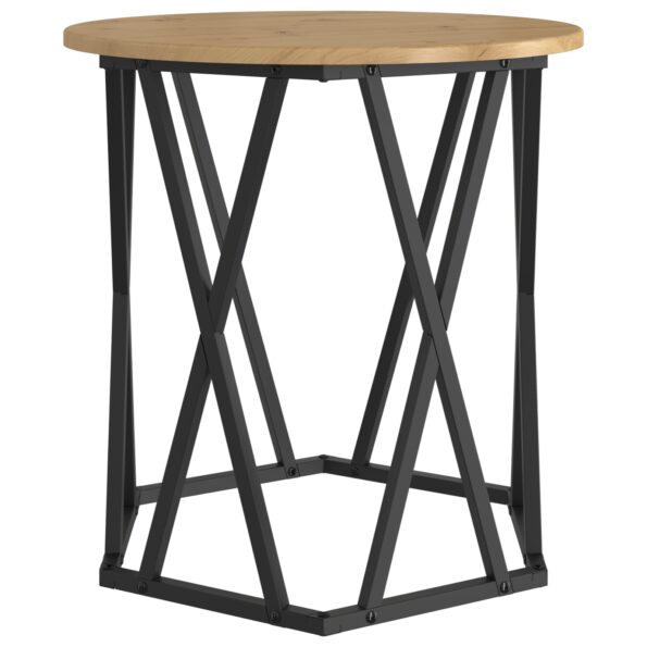 vidaXL Bočné stolíky 2 ks z umelého dreva – Obrázok 6