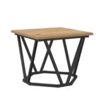 vidaXL Bočné stolíky 3 ks z umelého dubu – Obrázok 7