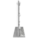 vidaXL Zrkadlo na toaletný stolík Sivá sonoma Drevotrieska 80 x 55 x 18 cm – Obrázok 4