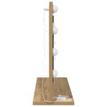 vidaXL Zrkadlo na toaletku Remeselný dub Inžinierske drevo 60 x 45 x 18 cm – Obrázok 4