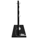 vidaXL Zrkadlo s LED svetlami Čierny dub 80x45x18 cm – Obrázok 4