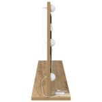 vidaXL Zrkadlo s LED osvetlením Artisan Oak 100x45x18 cm – Obrázok 4