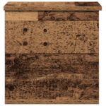 vidaXL Úložná truhla s viečkom Staré drevo 30x35x35 cm Zosilnené drevo – Obrázok 8