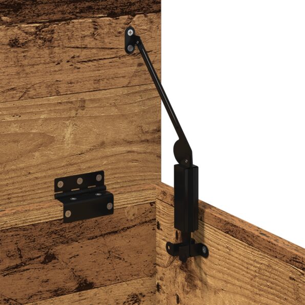 868693_9.jpg vidaXL Úložná truhla s viečkom Staré drevo 30x35x35 cm Zosilnené drevo – Obrázok 9