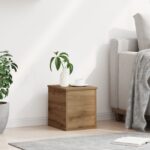 vidaXL Úložná Bedňa Artisan Dub 30x35x35 cm Zložené Drevo – Obrázok 4
