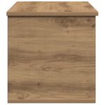 vidaXL Úložná truhla Artisan Dub 90x35x35 cm - Vyrobené z dreva – Obrázok 7