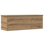 vidaXL Úložný box Artisan Oak 102x35x35 cm Zložený z drevotriesky – Obrázok 2