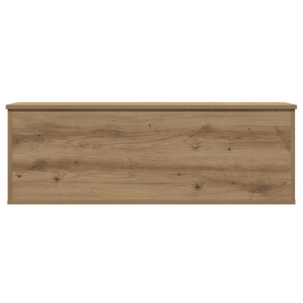 vidaXL Úložný box Artisan Oak 102x35x35 cm Zložený z drevotriesky – Obrázok 6