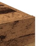 vidaXL Komoda Staré Dřevo 30x42,5x93 cm Zariadené Drevom – Obrázok 8