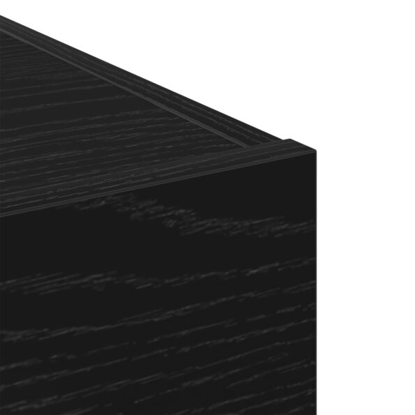 vidaXL Komoda čierny dub 30x42,5x93 cm z technického dreva – Obrázok 8