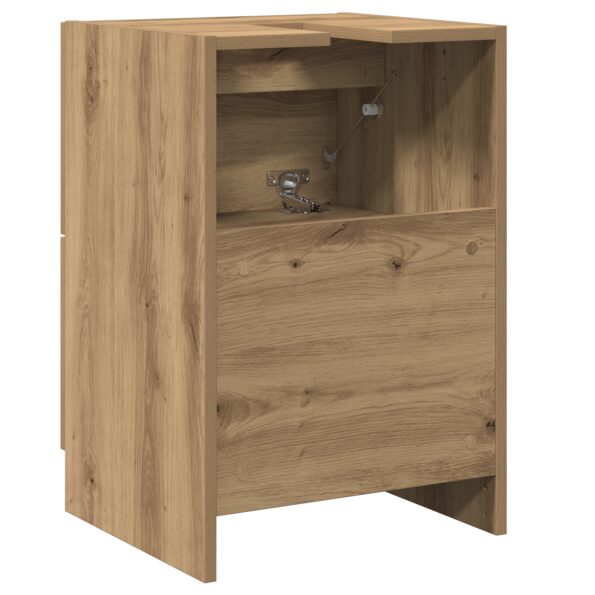 vidaXL Zásuvkový kabinet Dubový masív 40x37x59 cm Inžinierske drevo – Obrázok 8