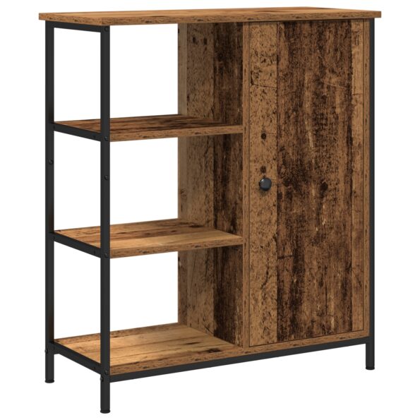 vidaXL Komoda Staré Drevo 70x30x80 cm Zanášané Drevo – Obrázok 2