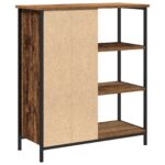 vidaXL Komoda Staré Drevo 70x30x80 cm Zanášané Drevo – Obrázok 5