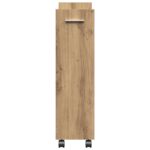 vidaXL Poschodová skriňa Artisan Oak 60x22x79 cm z inžinierskeho dreva – Obrázok 7