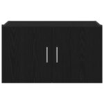 vidaXL Nástenná skrinka Čierny dub 70x42,5x40 cm Kompozitné drevo – Obrázok 7
