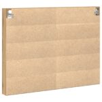 vidaXL Vitrína Kabinet Artisan Dub 100x8,5x75 cm Zložené drevo – Obrázok 5