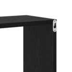 vidaXL Nástenná police Čierny dub 100x20x53 cm z MDF – Obrázok 9