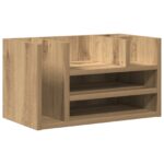 vidaXL Stojan na stôl Artisan Oak 44.5x24x25 cm Inžinierske drevo – Obrázok 2