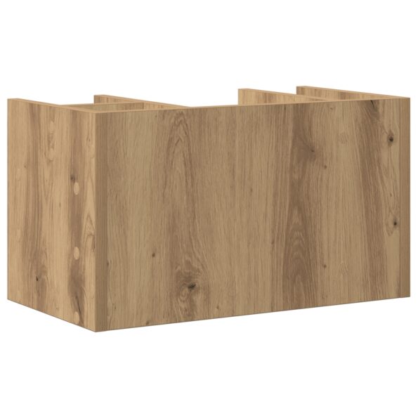 vidaXL Stojan na stôl Artisan Oak 44.5x24x25 cm Inžinierske drevo – Obrázok 7