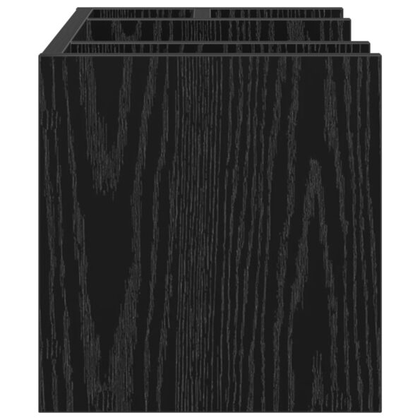 vidaXL organizér na stôl z čierneho dubu 44.5x24x25 cm z lamino dreva – Obrázok 6