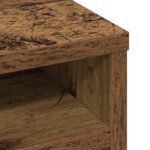 vidaXL Organizér na stôl Staré drevo 36x26x29,5 cm – Obrázok 8