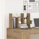 vidaXL Organizér na stôl Umelecká borovica 34.5x15.5x35.5 cm Drevo – Obrázok 4