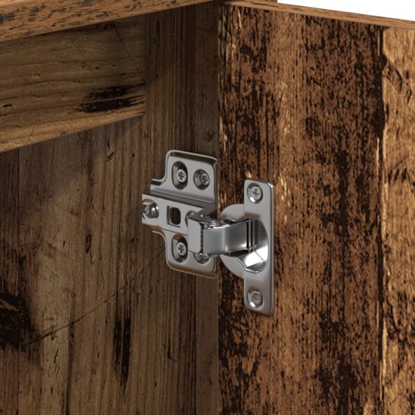 vidaXL Skriňa pod umývadlo Staré drevo 63x29x55 cm – Obrázok 11