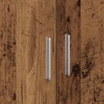 vidaXL Skriňa pod umývadlo Staré drevo 63x29x55 cm – Obrázok 12