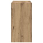 vidaXL Skriňa na umývadlo Dubová dyha 63x29x55 cm Inžinierske drevo – Obrázok 7