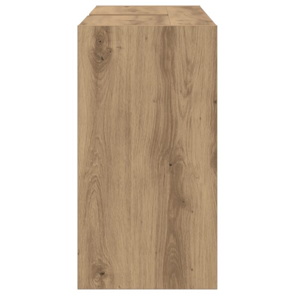 869210_7.jpg vidaXL Skrinka pod umývadlo Dub 90x29x55 cm Kompozitné drevo – Obrázok 7