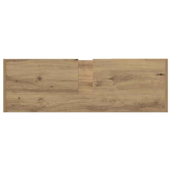 869210_9.jpg vidaXL Skrinka pod umývadlo Dub 90x29x55 cm Kompozitné drevo – Obrázok 9