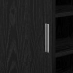 vidaXL Skriňa na umývadlo Čierny dub 63x29x55 cm Inžinierske drevo – Obrázok 12