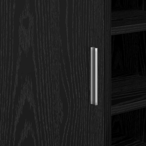 vidaXL Skriňa na umývadlo Čierny dub 63x29x55 cm Inžinierske drevo – Obrázok 12