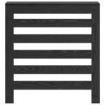 vidaXL Kryt na radiátor Čierny dub 78x20x82 cm Inžinierske drevo – Obrázok 4