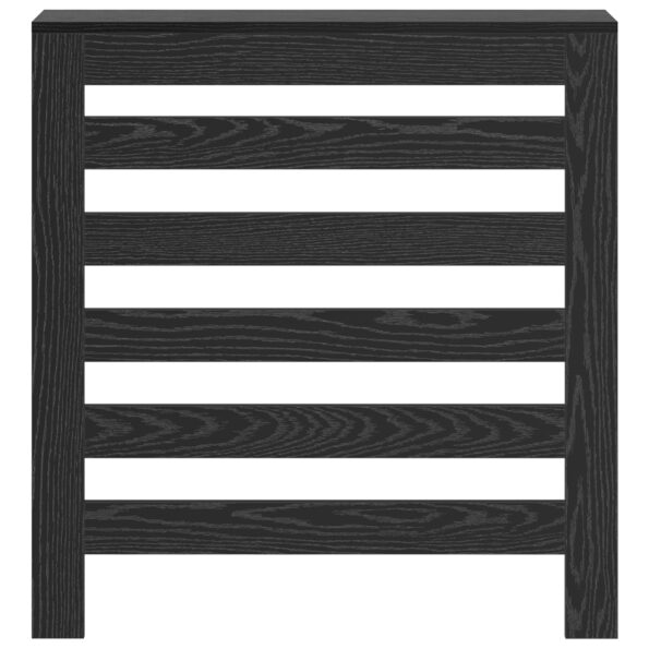 869218_4.jpg vidaXL Kryt na radiátor Čierny dub 78x20x82 cm Inžinierske drevo – Obrázok 4