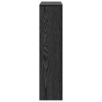 vidaXL Kryt na radiátor Čierny dub 78x20x82 cm Inžinierske drevo – Obrázok 5