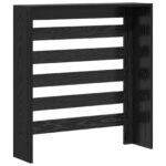 vidaXL Kryt na radiátor Čierny dub 78x20x82 cm Inžinierske drevo – Obrázok 6